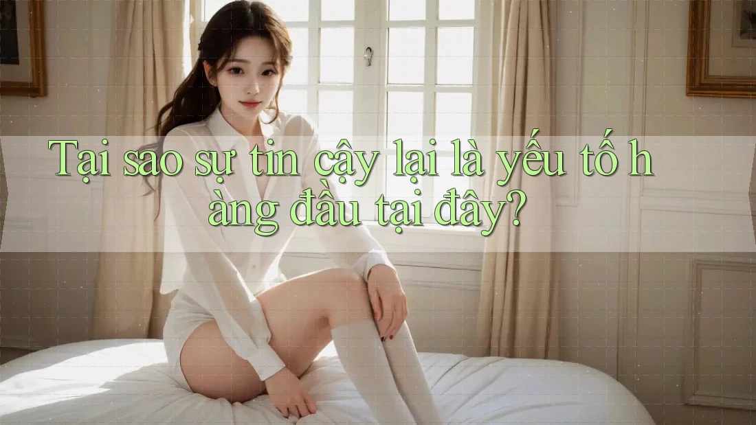 Tại sao sự tin cậy lại là yếu tố hàng đầu tại đây? Tại sao sự tin cậy lại là yếu tố hàng đầu tại đây?
