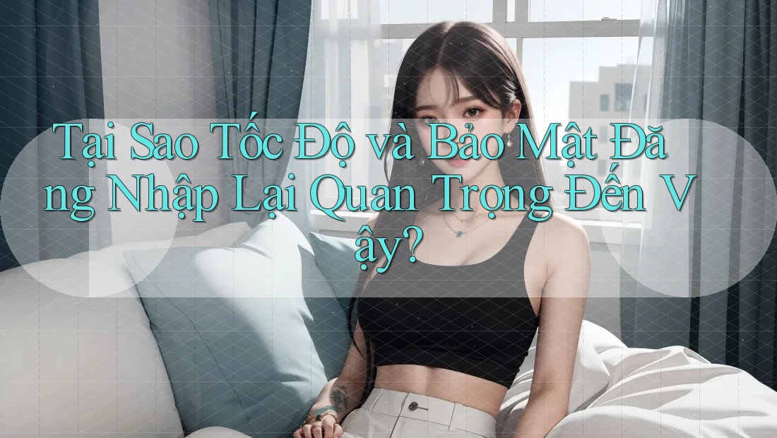 Tại Sao Tốc Độ và Bảo Mật Đăng Nhập Lại Quan Trọng Đến Vậy? Tại Sao Tốc Độ và Bảo Mật Đăng Nhập Lại Quan Trọng Đến Vậy?