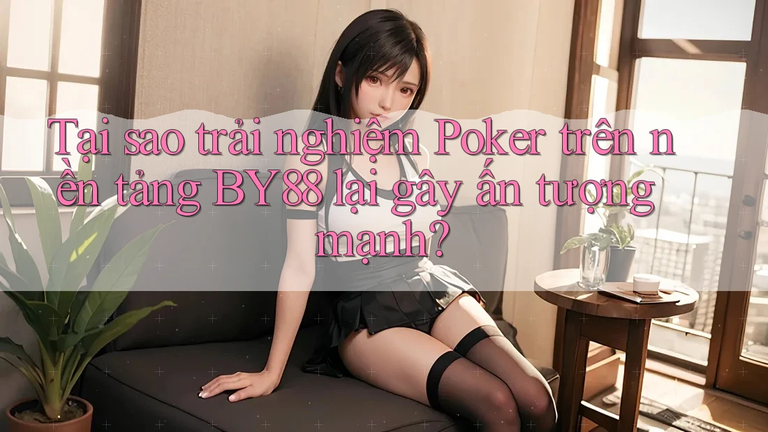 Tại sao trải nghiệm Poker trên nền tảng BY88 lại gây ấn tượng mạnh?