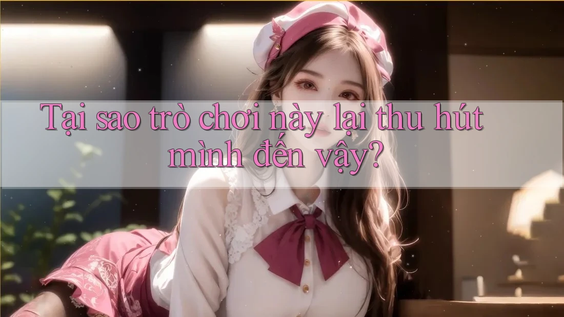 Tại sao trò chơi này lại thu hút mình đến vậy? Tại sao trò chơi này lại thu hút mình đến vậy?