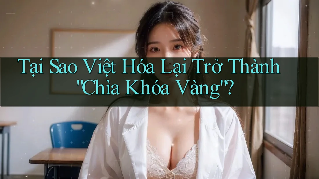 Tại Sao Việt Hóa Lại Trở Thành “Chìa Khóa Vàng”? Tại Sao Việt Hóa Lại Trở Thành “Chìa Khóa Vàng”?