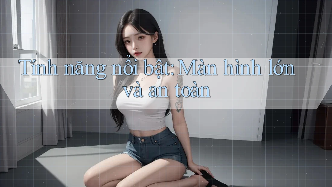 Tính năng nổi bật: Màn hình lớn và an toàn Tính năng nổi bật: Màn hình lớn và an toàn