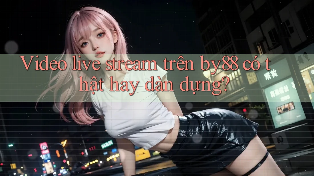 Video live stream trên by88 có thật hay dàn dựng? Video live stream trên by88 có thật hay dàn dựng?
